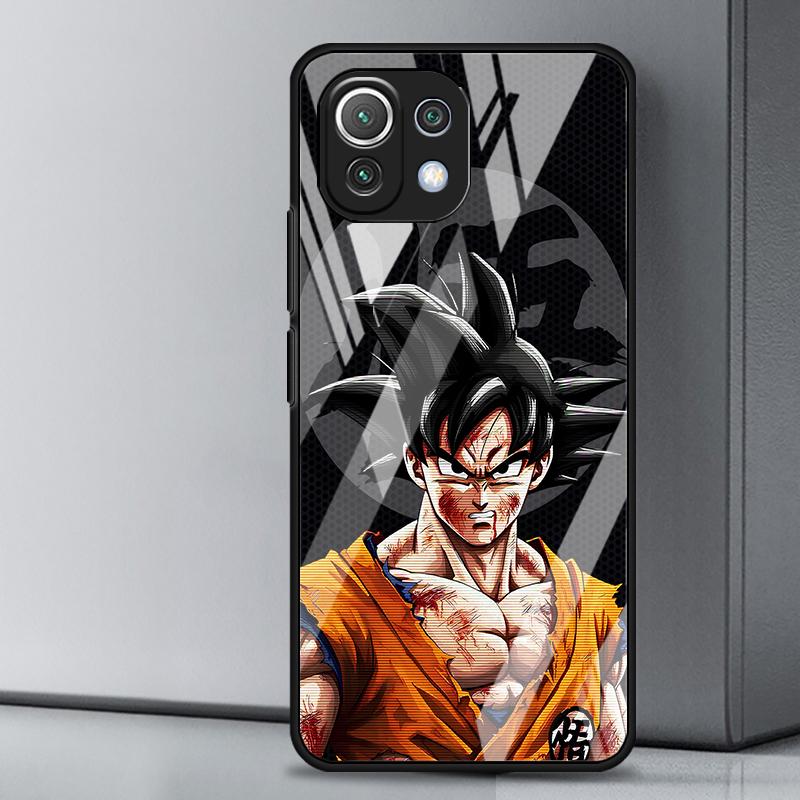

Glass Phone Cover Case for Xiaomi mi 12 12X 13 14 12T 11T 10T Note 10 11 Lite 10 Pro D-ragonS B-allS Guku Xiaomi Mi 11