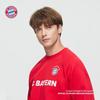 Official Bayern Munich Red Crew Neck Sweatshirt
