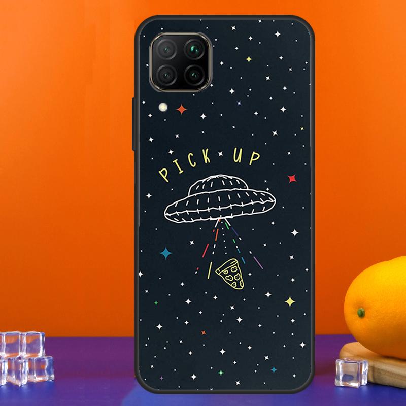 Alien UFO For Huawei Nova 7i 8i 11i 12i 12s 9 10 SE Y91 Y90 Y60 Y70 Y72 Y61 P30 P40 Lite P60 Pro Case