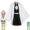 Costum Cosplay Anime Slachte Mitsuri Kanroji Kimono Uniformă Fuste Halloween Îmbrăcăminte