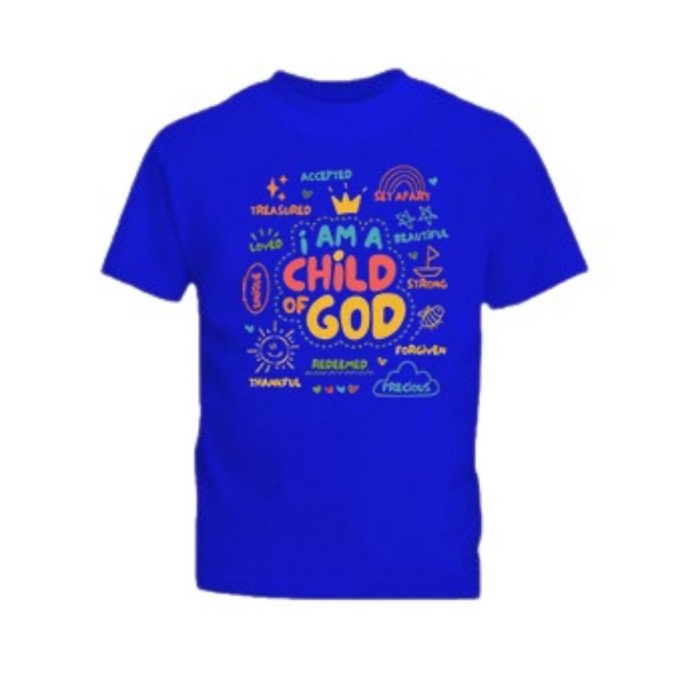 T-shirt God's Son Printed Girl Cute T-shirt, Casual Short Sleeve Comfortable Summer T-shirt