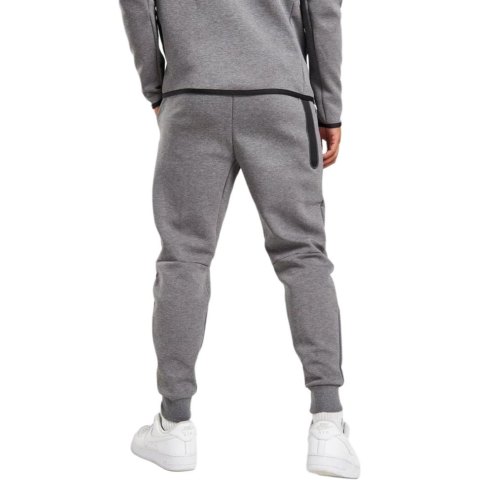 Nike Liverpool FC Tech Fleece Logo Embroidered Comfortable Lace-Up Knitted Sports Pants Men Pants Gray DV4834-071