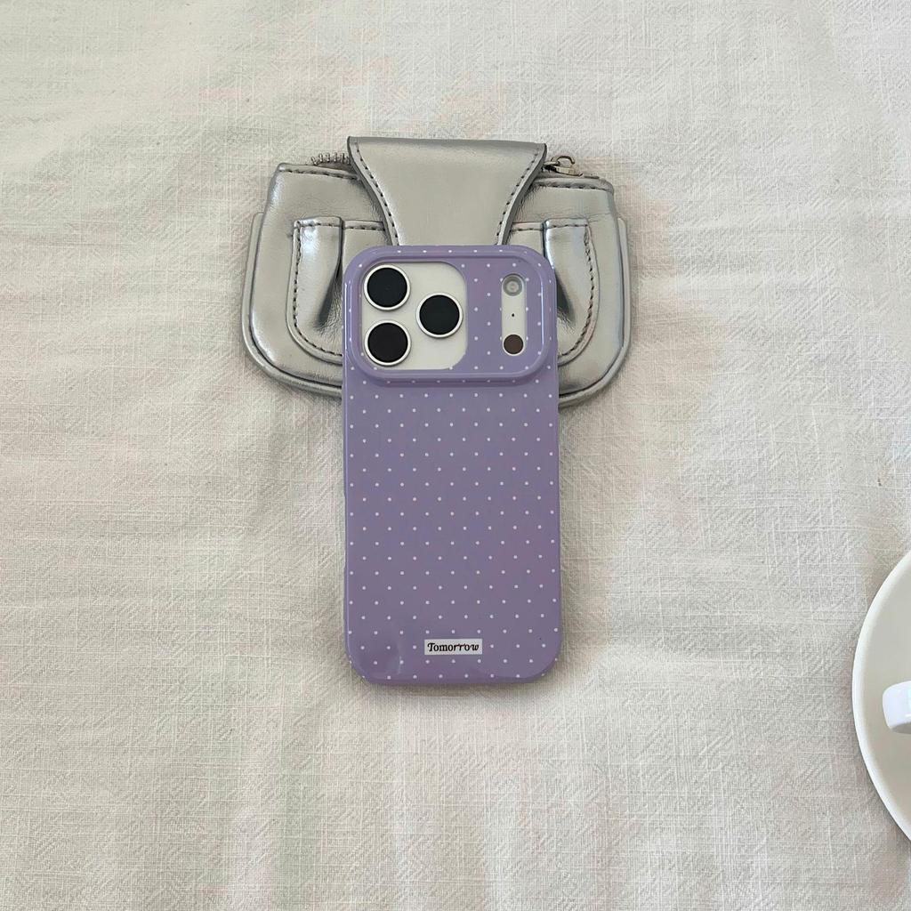 Polka Dot Protective Soft Case for iPhone 14-17 Pro Max