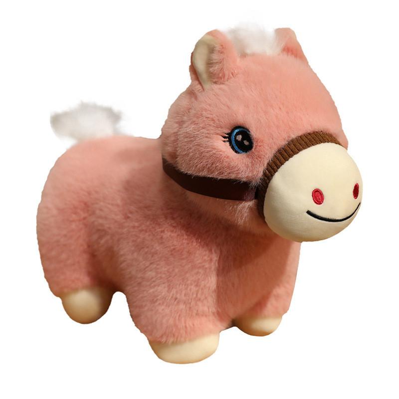 Cute Pony Plush Toy With Soft Short Plush For Kids And Gift Giving