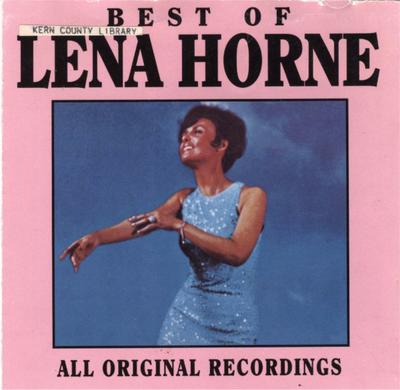 CD LENA HORNE - Best Of Lena Horne: Allt original Re D277616 Curb Records 1993 US Jazz Begagnad