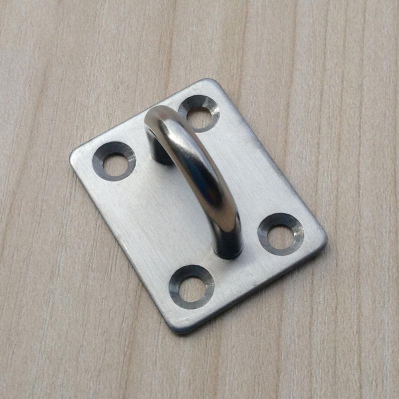 

Stainless Steel Ceiling Fan Base Hardware Base Fittings Square U-shaped Hook Door and Window