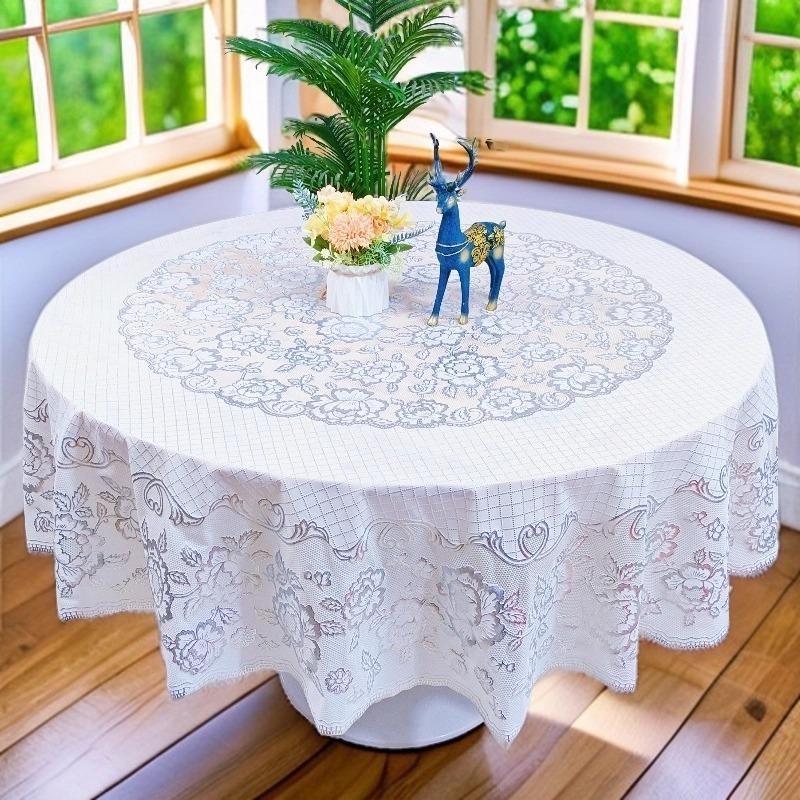 Waterproof, Oil-Proof And Anti-Scalding Coffee Table Tablecloth Leave-In Rectangular Dining Table Cloth Household Living Room Light Luxury Tablecloth