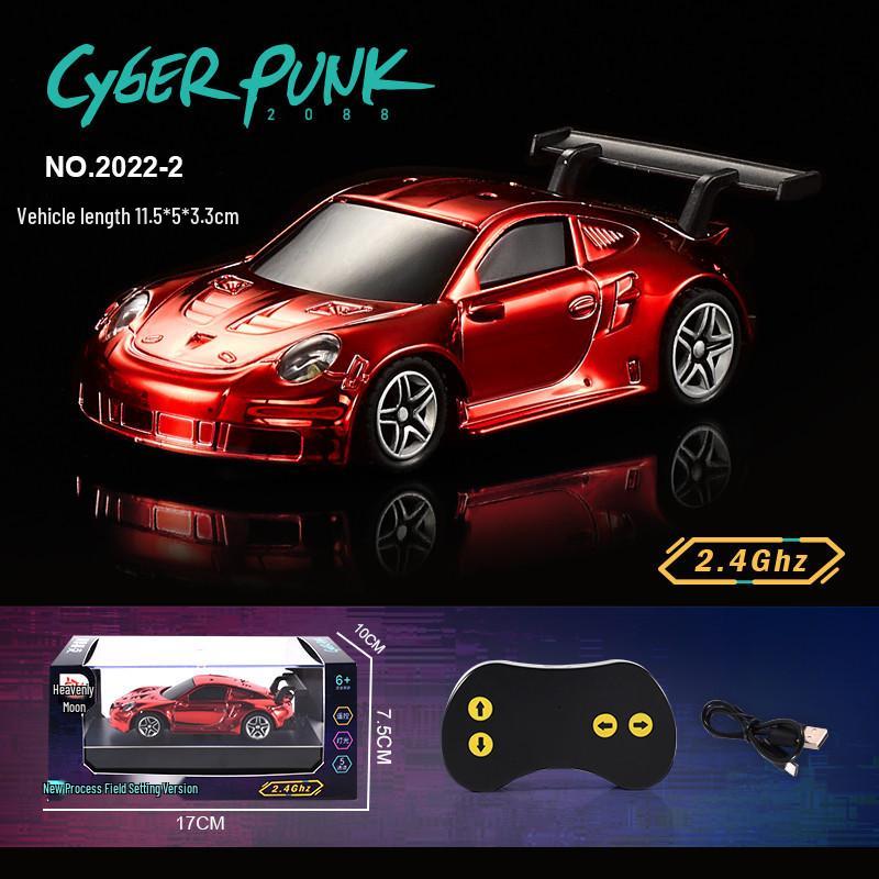 Haotian Gold-Plated Mini RC Racing Car Model (2022)