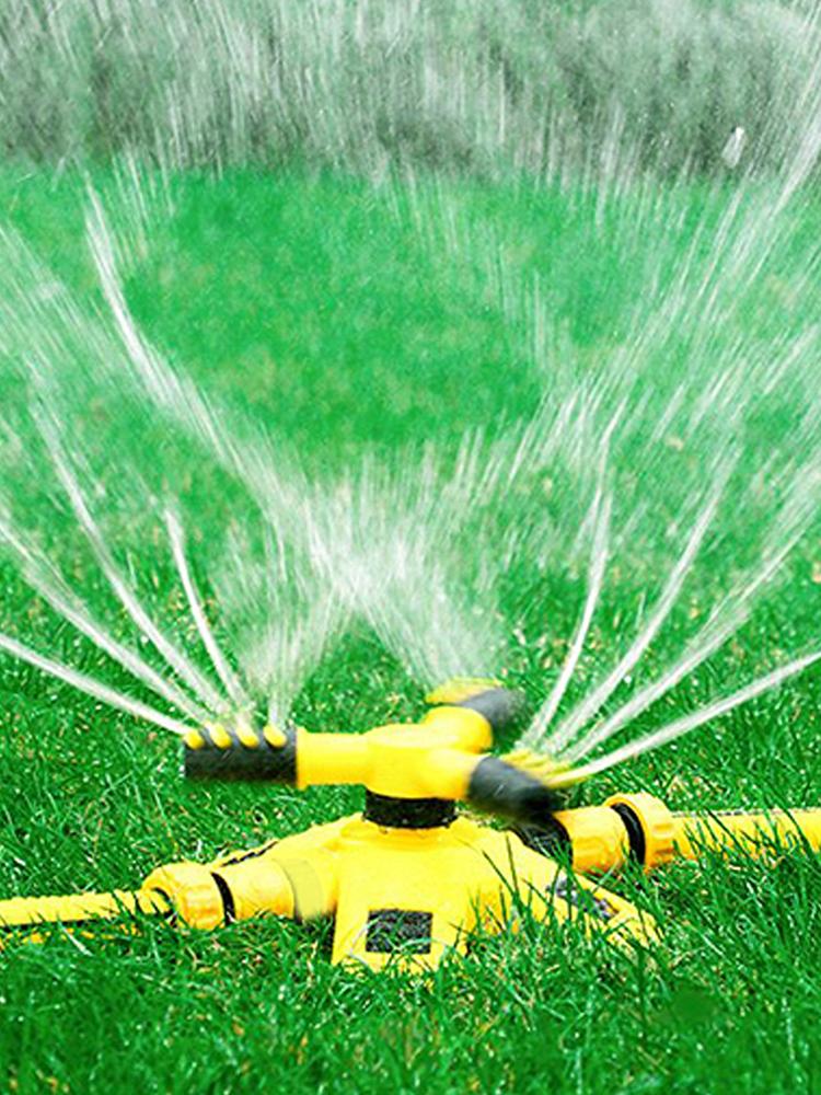 Lawn Sprinkler Garden Lawn Sprinkler Yard Sprinkler 360 Degree Rotating Irrigation System Adjustable water spray range For Garde