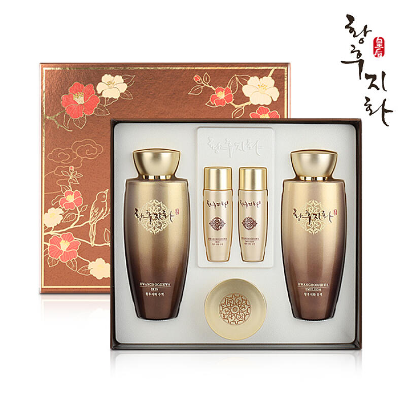 

HWANGHOOZIWA Premium Oriental Medicine 3-Piece Set / Wrinkle-Improving Cosmetics