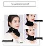 Unisex Wool Knit Neck Warmer: Autumn/Winter Buttoned Scarf Collar