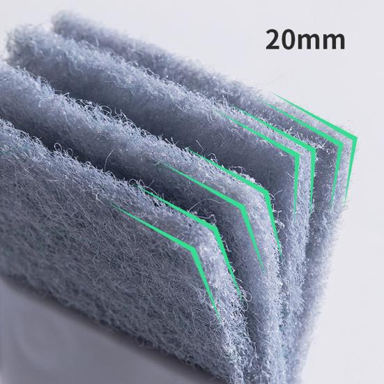 Crevice Cleaning Portable with Hole Comfortable Grip Compact Easy To Clean Reusable Brush Size Window Gap Cleaning Brush