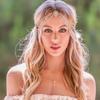 Elegant Rhinestone Mesh Hair Accessory Women Vintage Tassel Veil Headpiece Party Wedding Bridal Headband