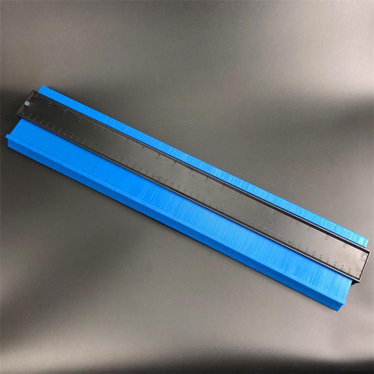 20-Inch Contour Gauge: Irregular Shape Measuring Tool & Encrypted Arc Profiling Ruler