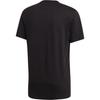 Adidas T Shirts Men's Black Crew Neck Moderate Straight Fit FI0714