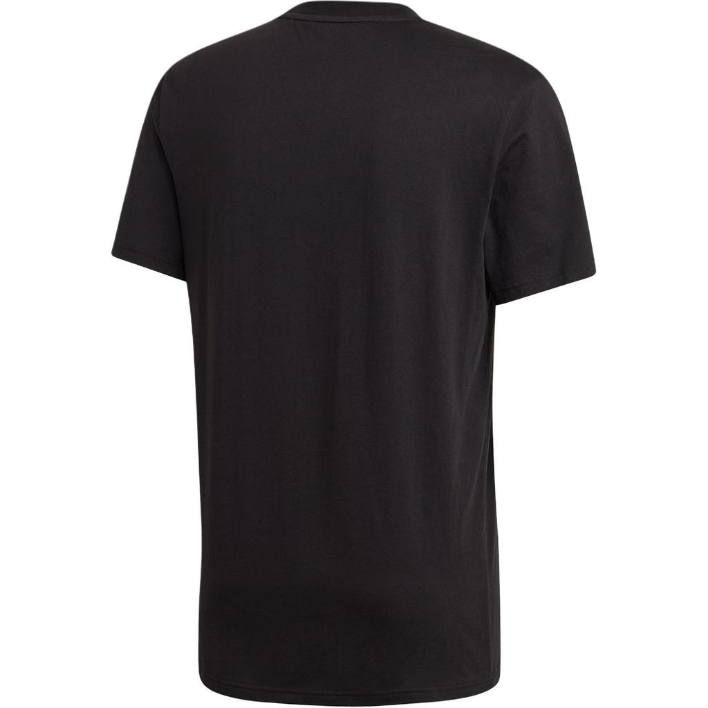 Adidas T Shirts Men's Black Crew Neck Moderate Straight Fit FI0714
