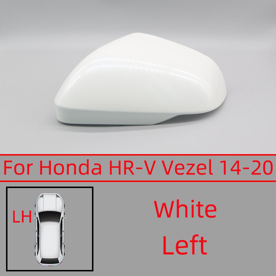 Car Accessories For Honda HR-V Vezel 2014-2020 RU Rearview Mirror Cover Cap Lid Shell Housing Cap Painted White Sliver Red