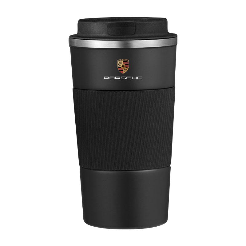 1Pcs Car Vacuum Flasks Coffee Cup Travel Portable Insulated Bottles For Porsche Cayenne Panamera Macan Boxster 911 928 944 918 917