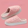 New Thick-soled Cotton Shoes for Women, Indoor Thick-soled Warm and Anti-slip Slippers