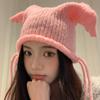 Fun Knitted Beanies Hat Novelty Clown Caps for Women Girl Winter Daily Headwear