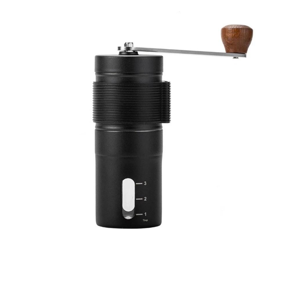 Portable Manual Coffee Grinder Adjustable Burr Coffee Making Tool Coffee Bean Grinder Travel Use