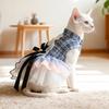 Classic Pet Princess Dress Puppy Clothes With Lace & Bowknot Cute Small Dog Skirt For Dogs  For Chihuahua, Bichon Teddy