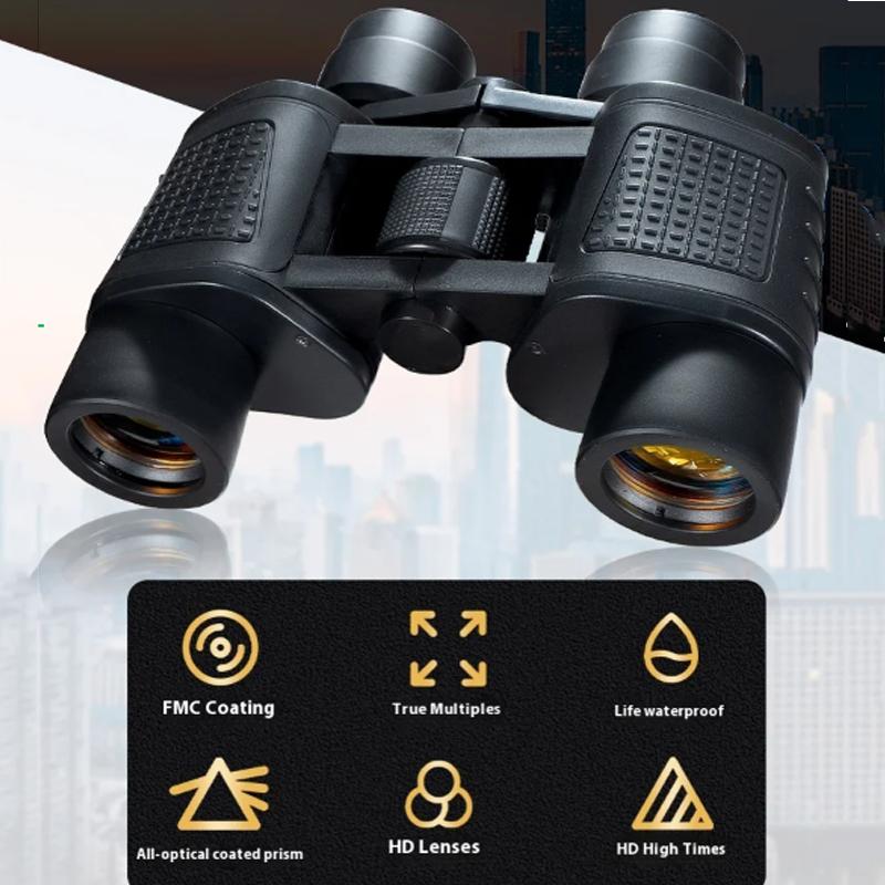 HD High Power 90X90 Binoculars Long Range Telescope Portable Professional Waterproof for Camping Hunting Bird Watching