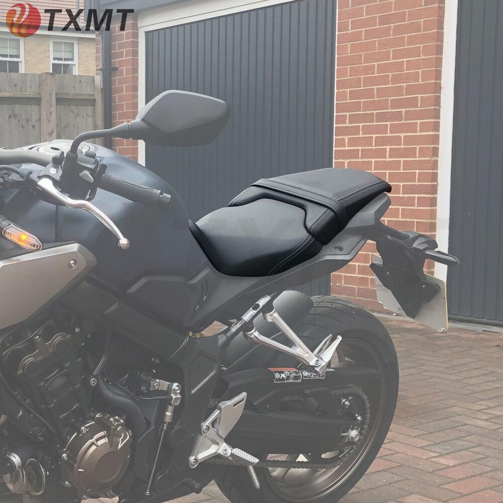 Honda CB650R CBR650R 19-23 Modified Front & Rear Leather Seat Bag