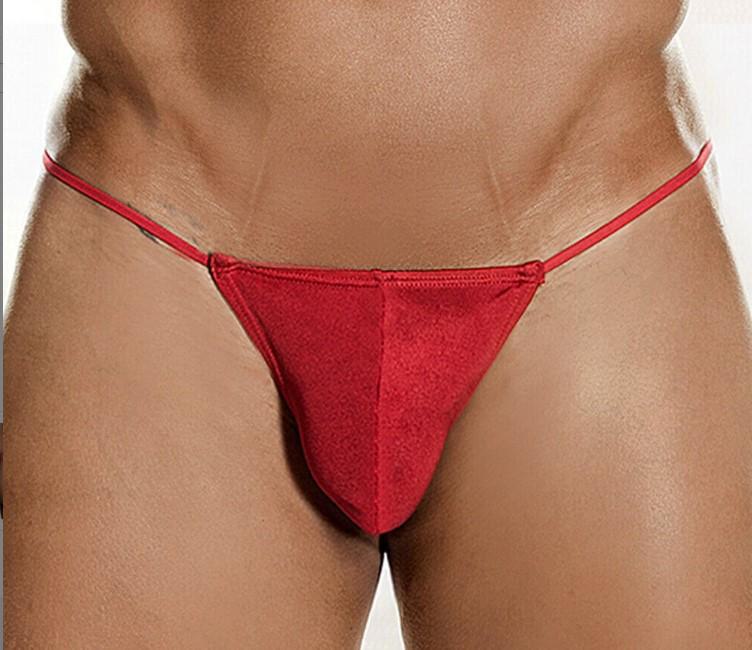 Men's Sexy Low-Rise Multi-Color Thong Briefs