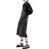 Armani Exchange Color Block Stand Collar Zip Long Sleeve Jacket Women jackets Black 3DYB09-YNYJZ1-1200