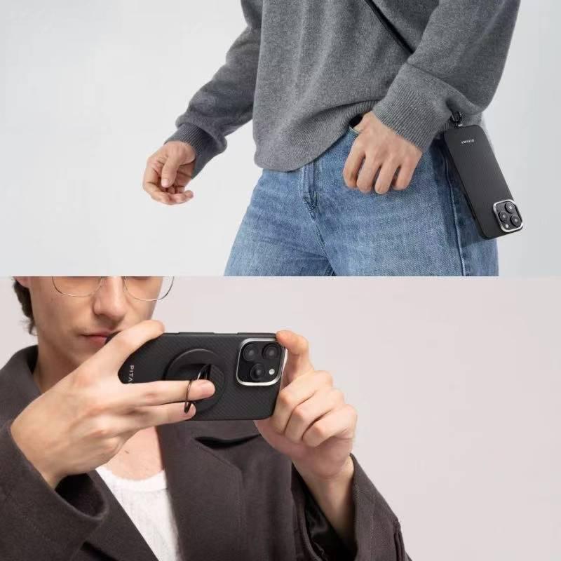 PITAKA Case For iPhone 16 Pro Max Carbon Fibre Back Cover Case for iPhone 16 Pro Max
