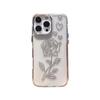 Transparent Feng Shui Diamond Rose Mobile Phone Case For Iphone16 Light Luxury Apple 17Promax Soft