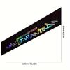 Colorful Reflective Car Stickers Waterproof Decal Front and Rear Windshield Decoration Reflective Laser Auto Accessories