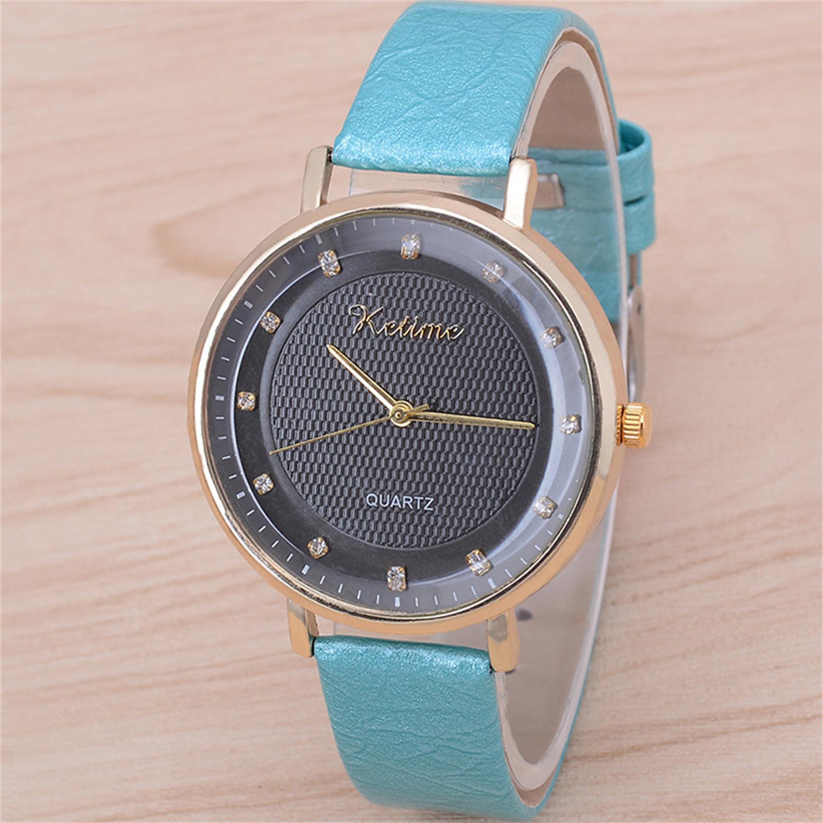 

Женские модные кожаные часы One Size