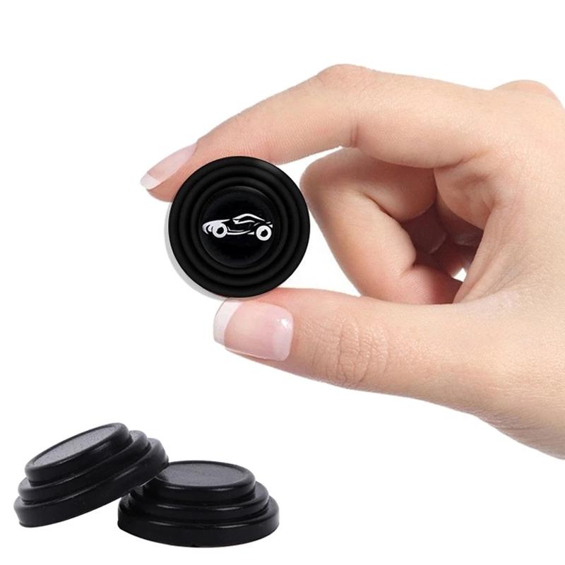 10Pcs Car Door Shock Absorber Buffer Pads Universal Silent Door Closing Anti-Collision Stickers Auto Door Damping Protector Cu Interior Mirrors 6