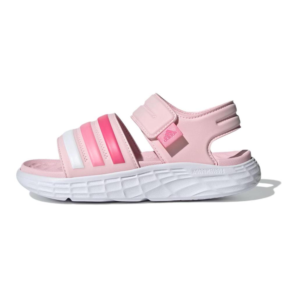 adidas Duramo Sandals Slip Resistant Cushioning Quick Dry Children's Sandals Pink Kids' ID3534