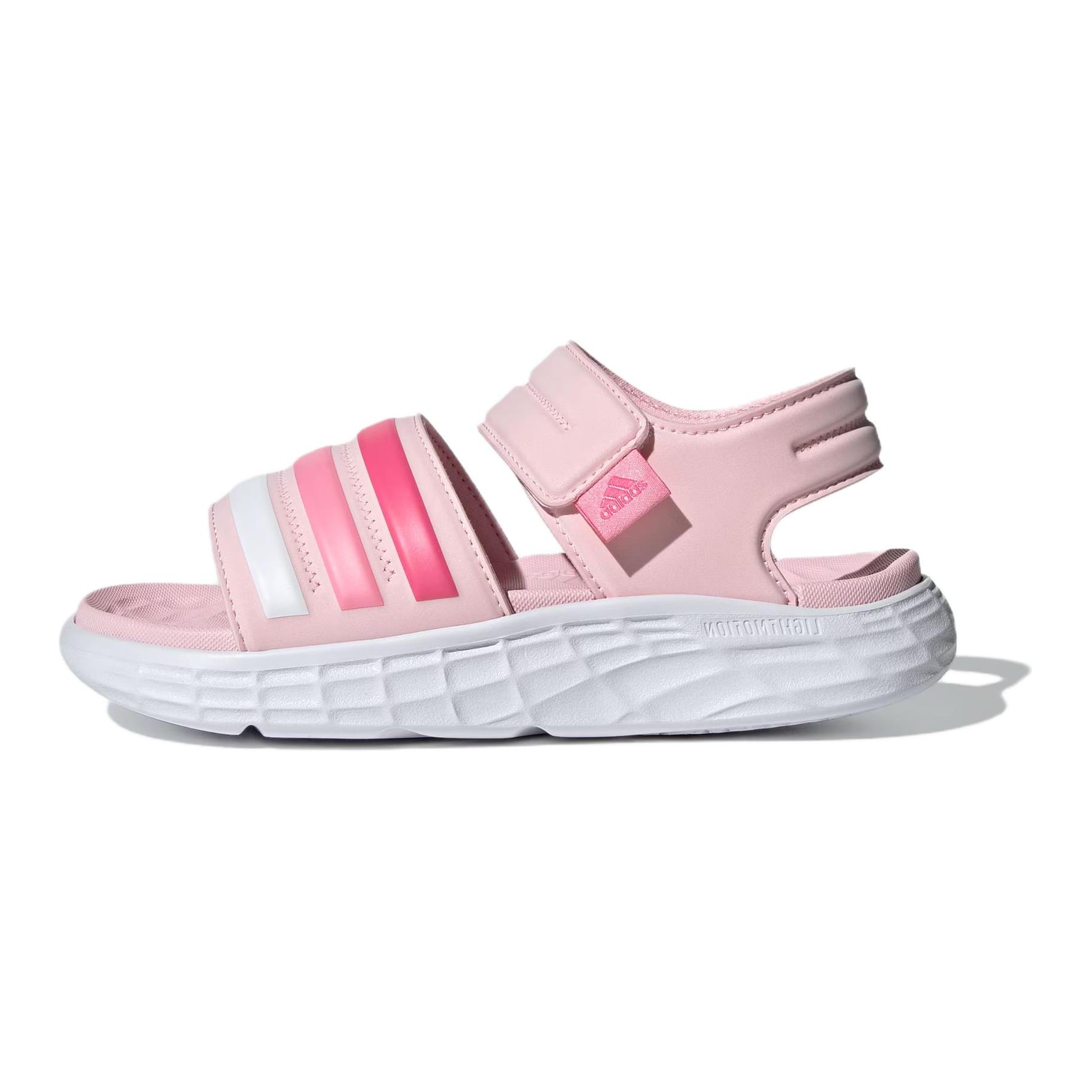 Adidas Duramo Sandals Slip Resistant Cushioning Quick Dry Children s Sandals Pink Kids  ID3534 36.5