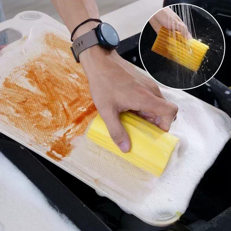5Pcs Sponge Magic Dust Eating Sponge Cleaning Duster Sponges Reusable Eraser Brush Blinds Kitchen Window Cleaning Tools