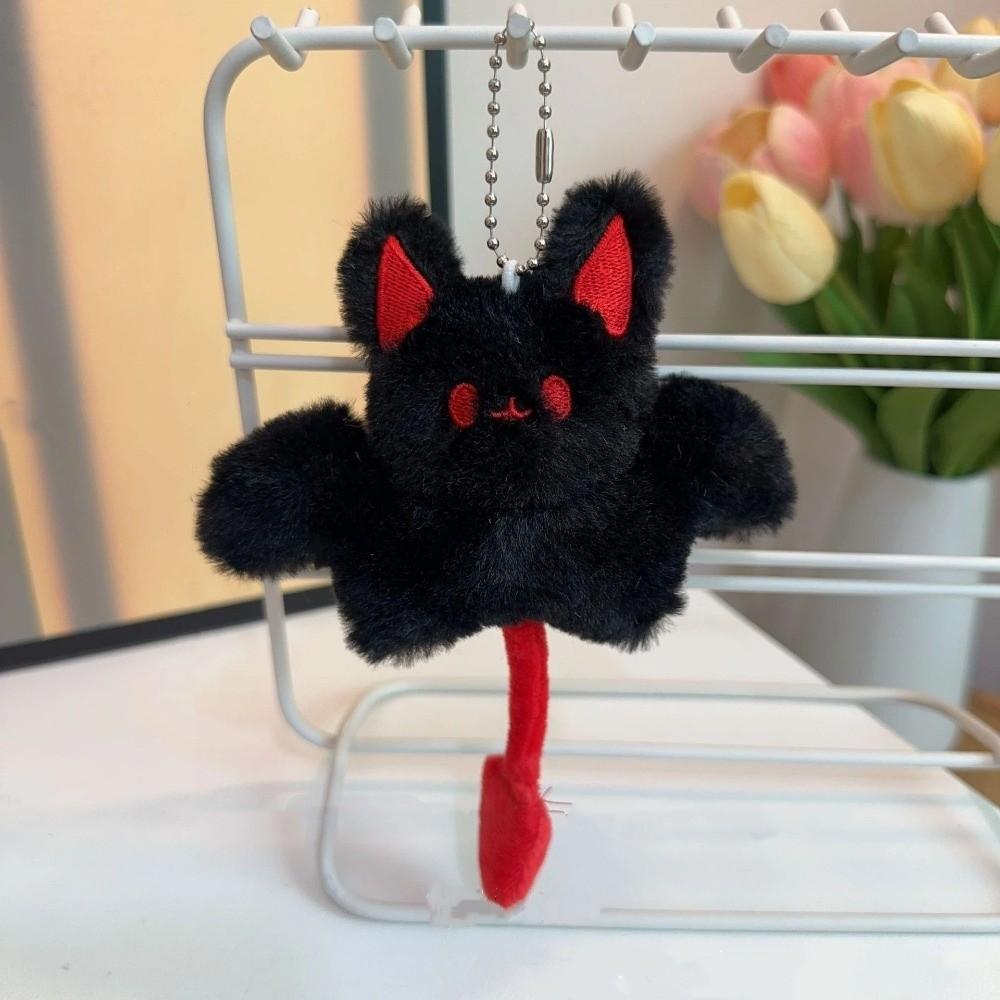 Room Decor Bat Keychain with Wings Little Devil Cute Bat Keyring Halloween Gifts