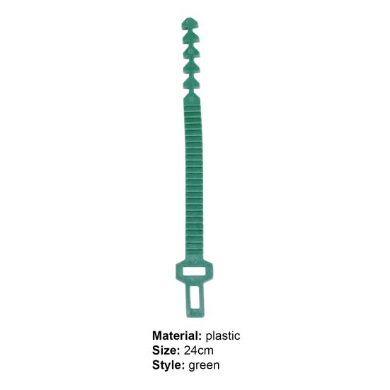 10Pcs Reusable Adjustable Tree Fixing Buckle Plastic Climbing Plants Tree Ties Garden Supplies