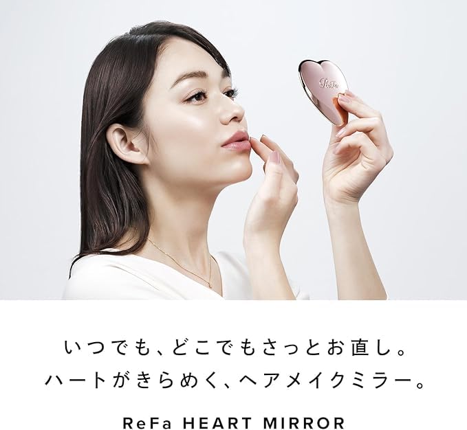 Κατάστημα ReFa HEART MIRROR ReFa HEART Χτένα Aira Set Ροζ Χρυσό [Επίσημο Αποκλειστικό] + -