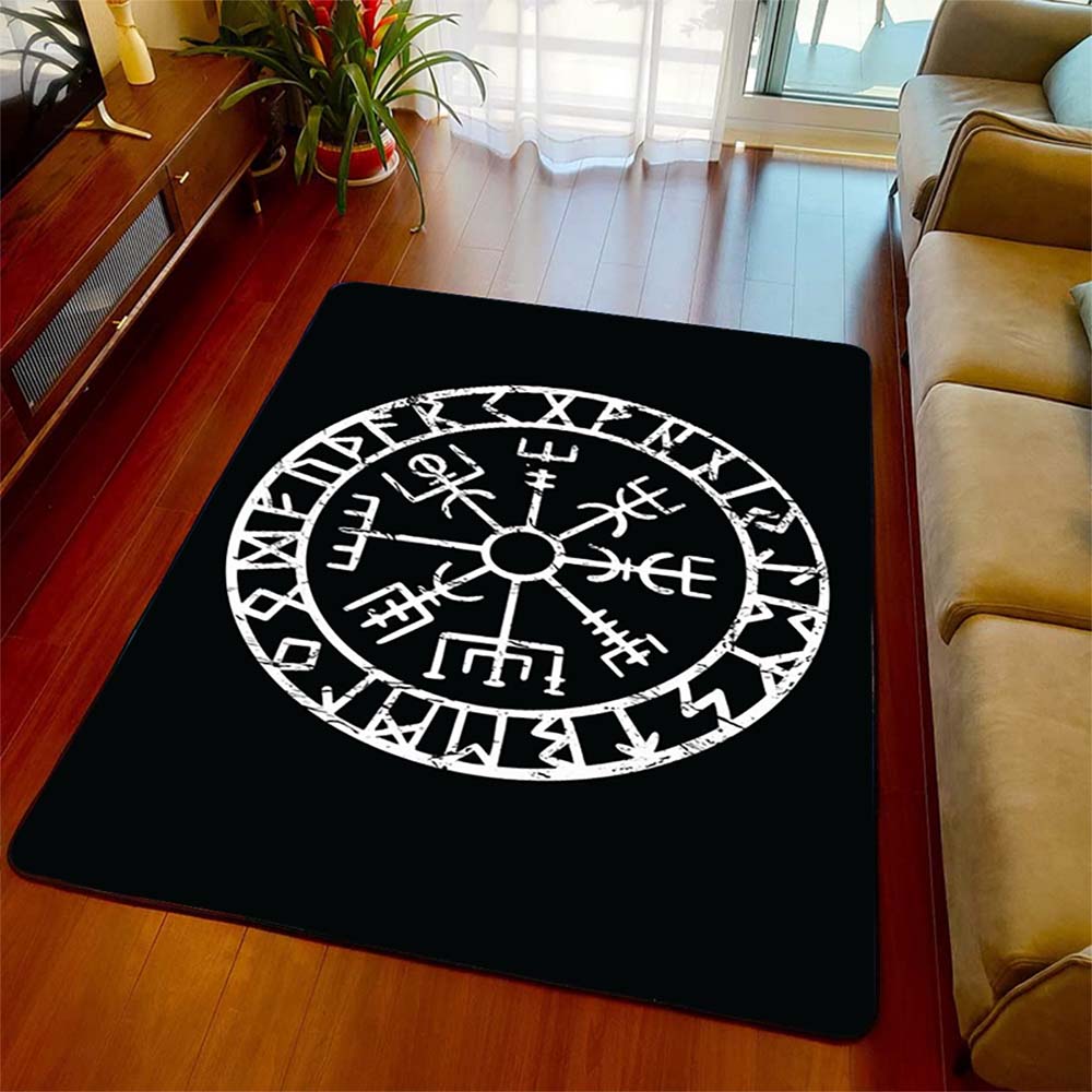 Black Celtic Viking Carpet Dragons Tattoo Luxury Area Rugs Carpets Home Decoration The Us Decor Greek Eye Tree Viking Area Rugs