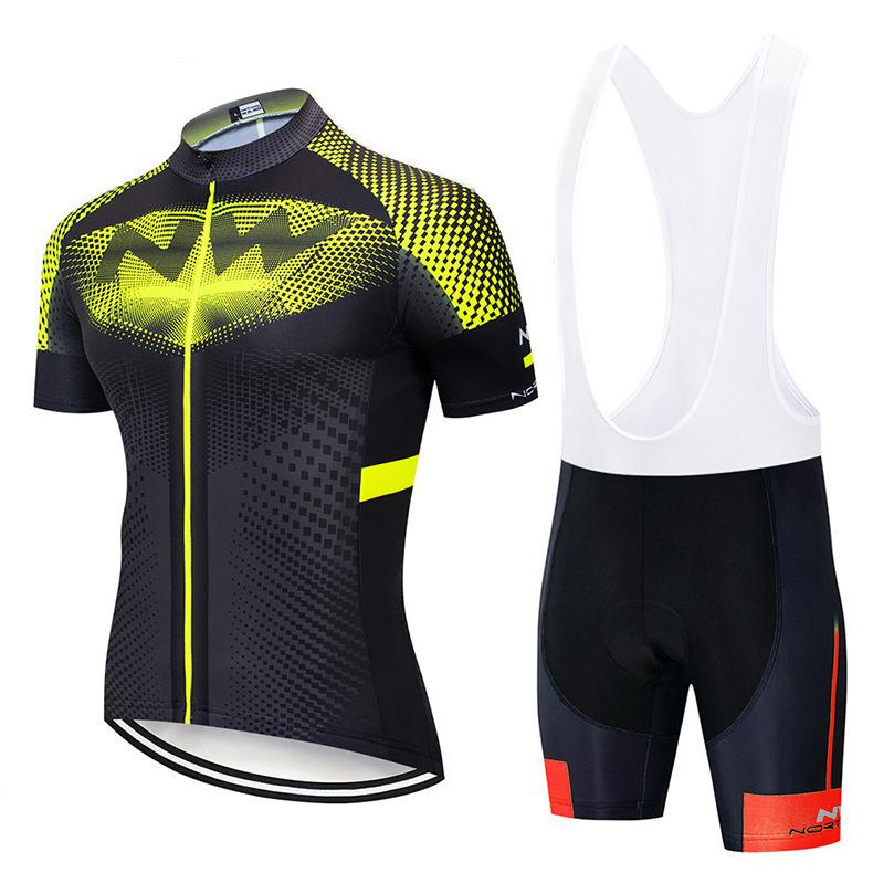 NW Team Edition Short Sleeve Cycling Suit Men's Summer Road Cycling Mountain Suit Sports
