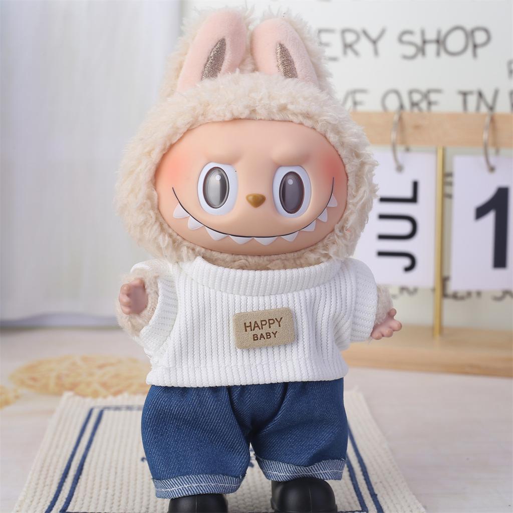 Labubu Baby Clothing Is Compatible with First, Second, and Third Generation 17cm Labubu Dolls