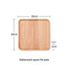 Rubberwood Wooden Serving Tray