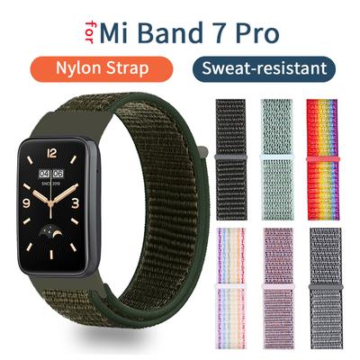 Cinturino in nylon morbido per Xiaomi Mi Band 7 Pro Sports Smart Watch Band Bracciale di ricambio per MiBand 7Pro Accessori per cinturini da polso