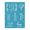 Silk Screen Mesh Transfer Silk Screen Stencils for DIY Fabric Wall Home Decors