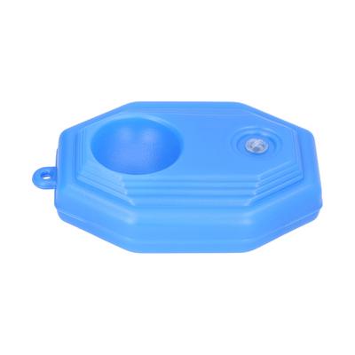 Portable Tennis Ball Base Training Aid Tool Baseboard for Single Tennis Player Blue