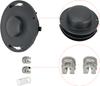 Hochwertiger brandneuer Spulentrimmerkopf für Stihl Kit-Teile RX110/120/130 Ersatz 1 Set 25-2 DIY Langlebig