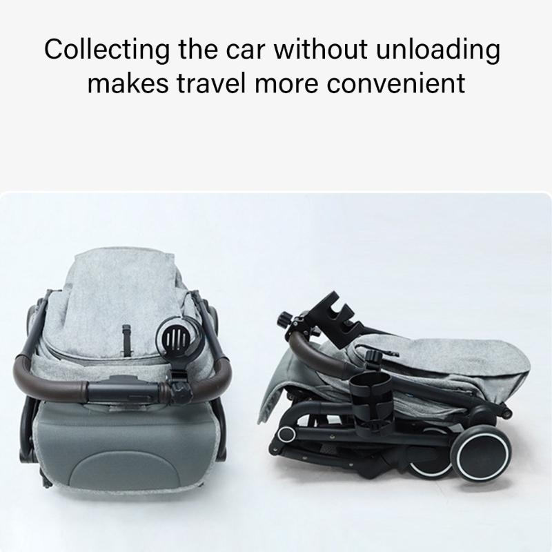 Universal Baby Strollers Cup Holder Convenient and Adjustable Pram Cart Drink Organiser for Bottles Coffee and Beverages